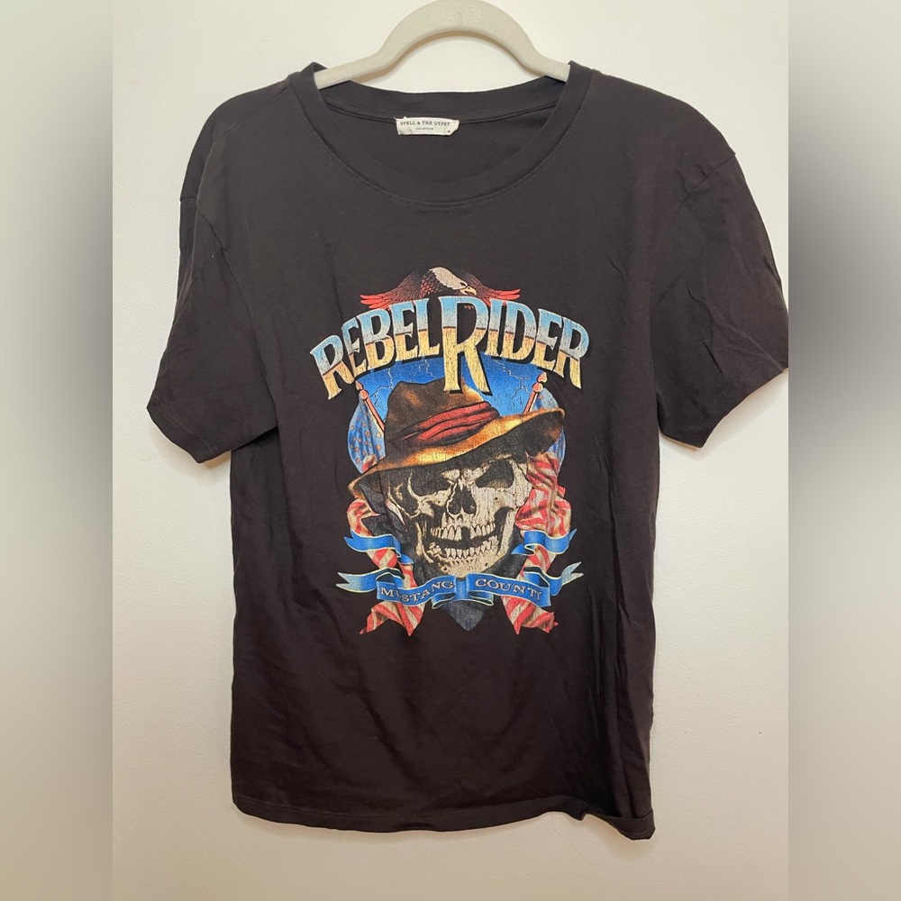 Spell Rebel Rider Tee- M - Picture 2 of 5
